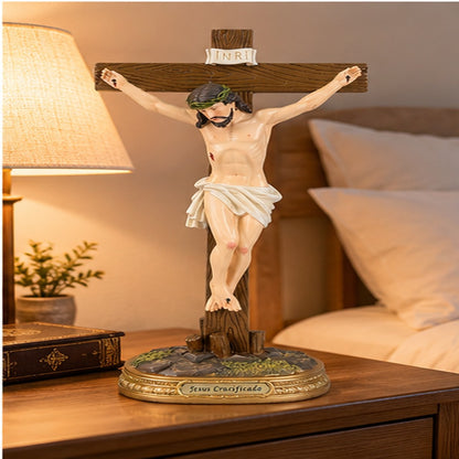 Jésus crucifié 40 cm référence 09684440 vue 4