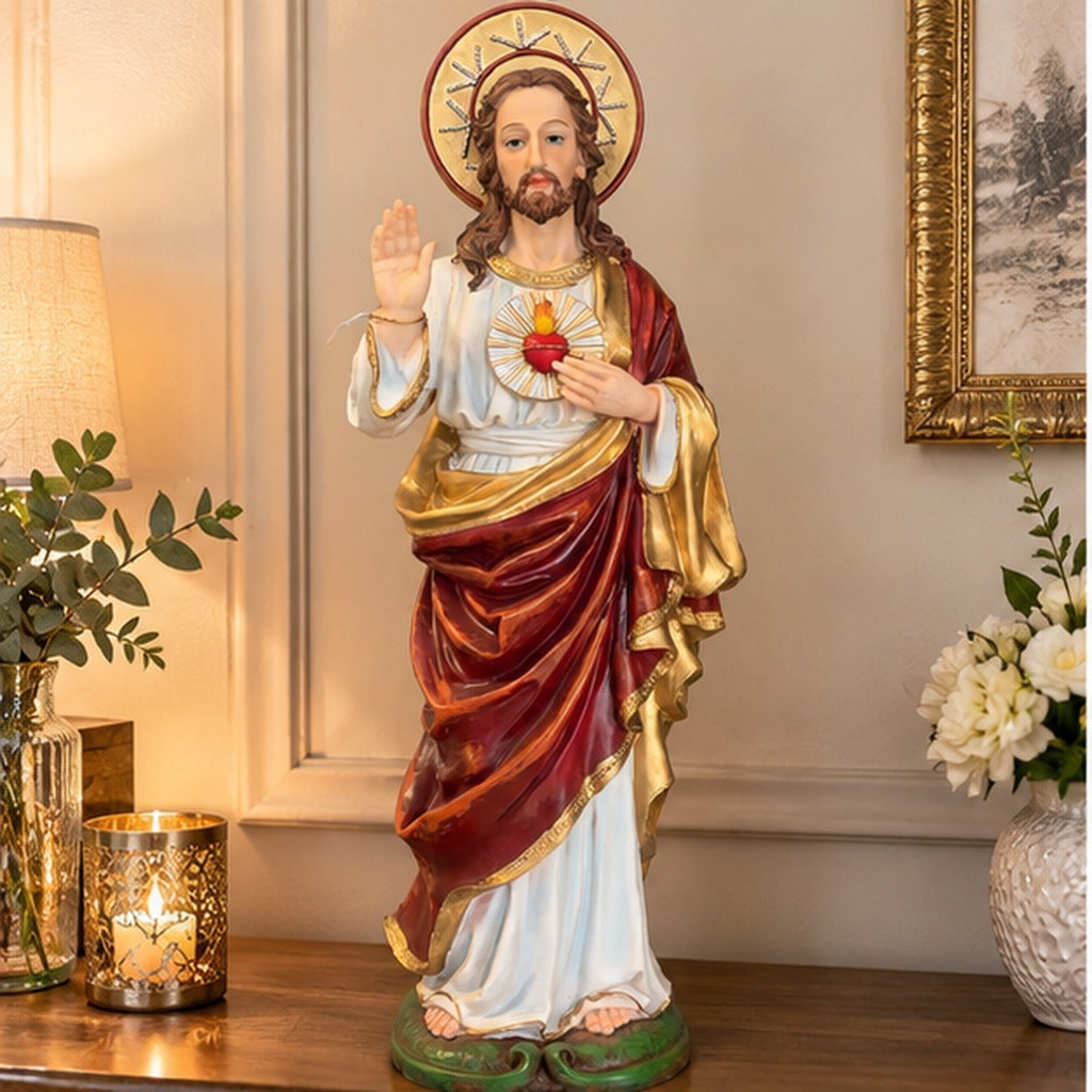 Jésus Sacré-Cœur 72 cm vue 1