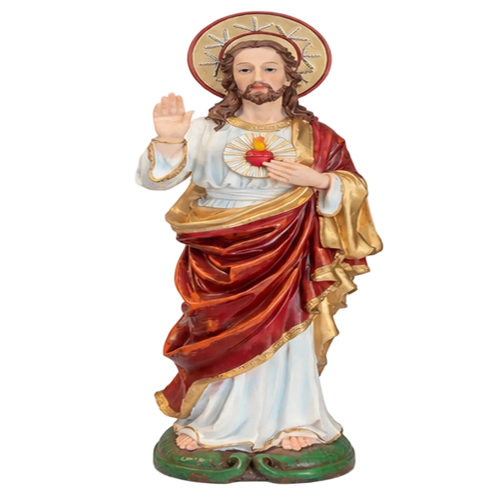 Jésus Sacré-Cœur 72 cm vue 4