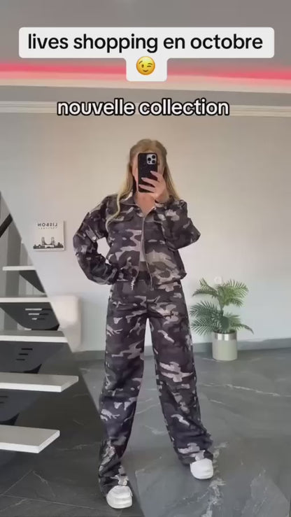 Présentation d’un ensemble camouflage