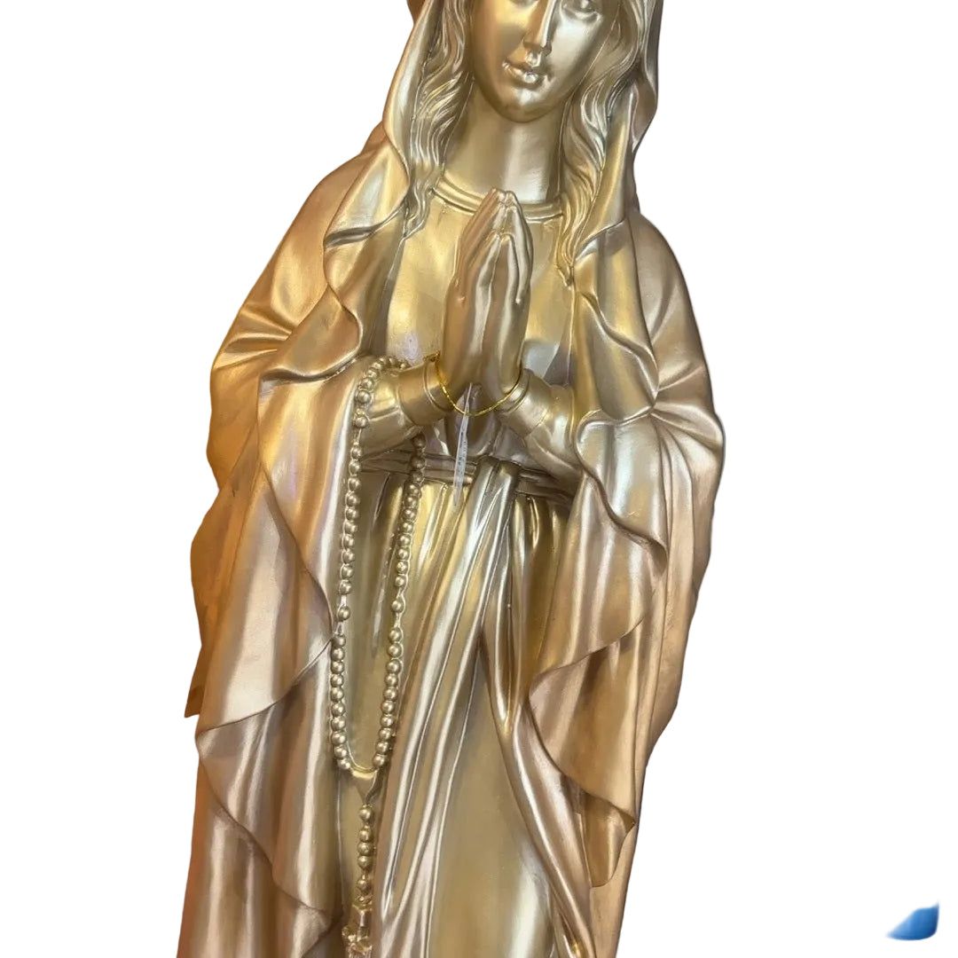 Vierge Marie dorée 80 cm photo 3